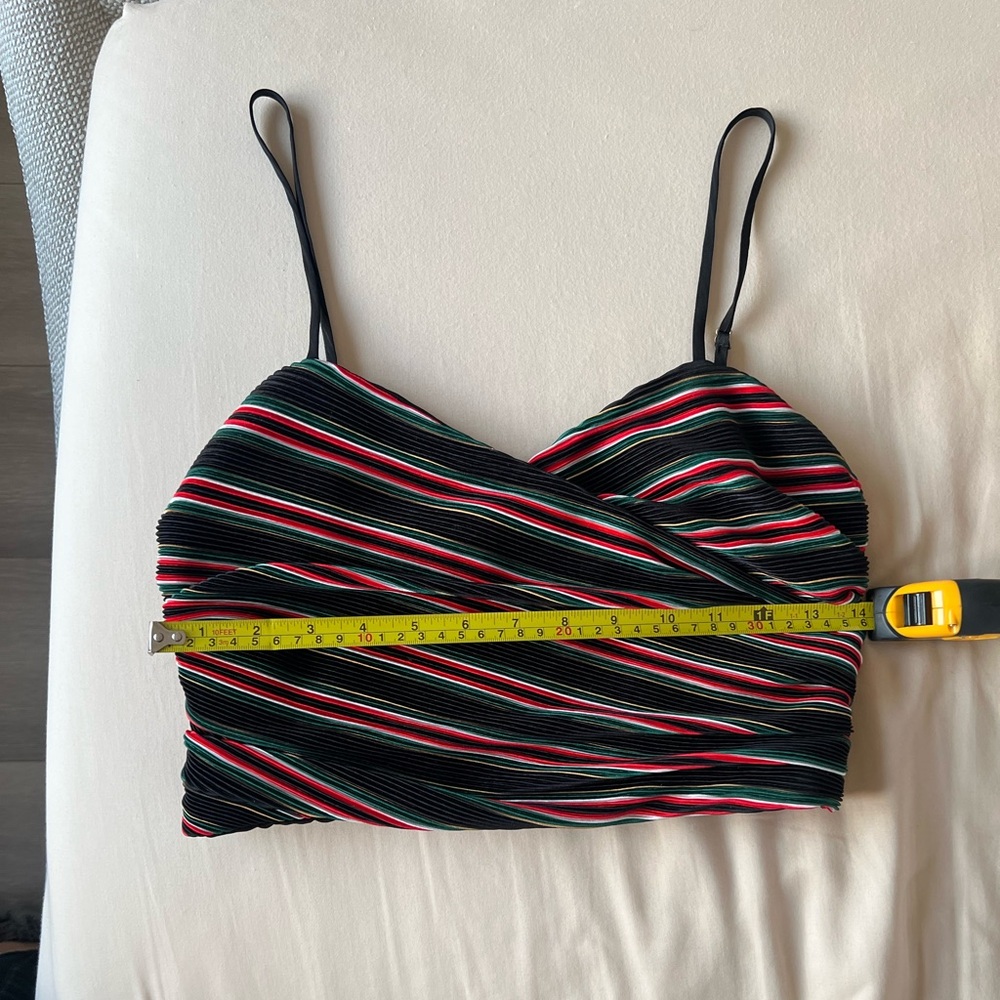 House of Harlow 1960 X Revolve Tania Pants and Arnound Top in Noir Stripe - Picture 11 of 15